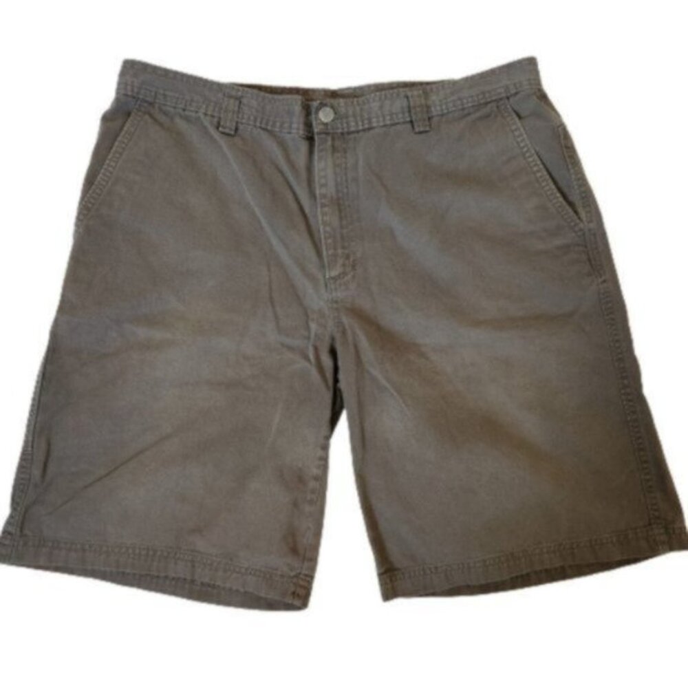 The North Face Army Green Cotton Shorts Size 38